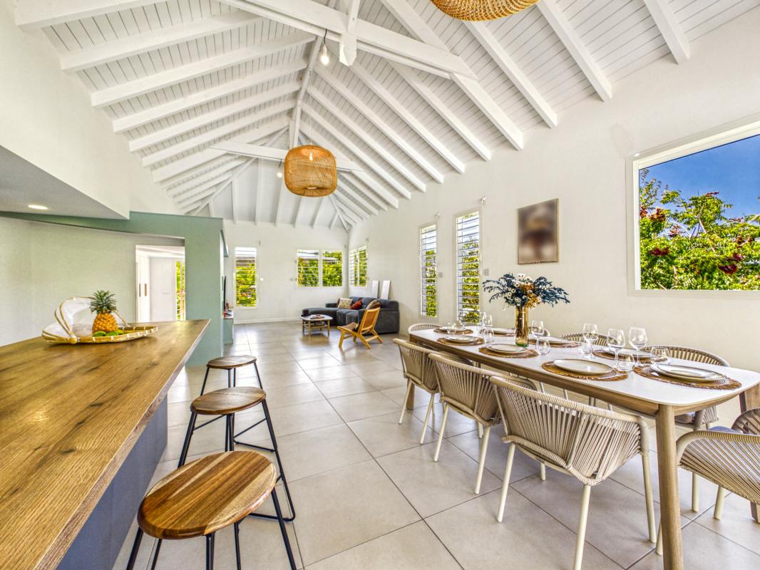 11.Location villa 10 personnes piscine saint François Guadeloupe
